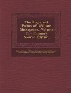 Plays and Poems of William Shakspeare, Volume 11 di Richard Farmer, William Shakespeare, Samuel Johnson edito da Nabu Press
