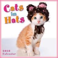 Cats In Hats 2016 2016 Mini Wall di Inc Sellers Publishing edito da Browntrout Publishers Ltd