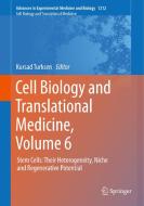 Cell Biology and Translational Medicine, Volume 6 edito da Springer International Publishing