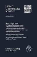 Beitrage Zur Systemforschung edito da Springer
