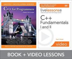 C++ Fundamentals I And Ii Livelesson Bundle di Paul J. Deitel, Inc. Deitel & Associates edito da Pearson Education (us)