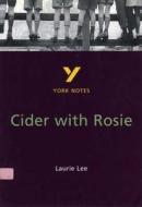 Cider With Rosie di A Other edito da Pearson Education Limited