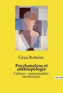 Psychanalyse et anthropologie di Géza Roheim edito da SHS Éditions