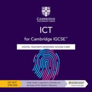 Cambridge IGCSE (TM) ICT Digital Teacher's Resource Access Card di Victoria Wright, Denise Taylor edito da Cambridge University Press