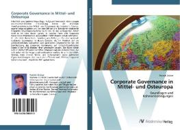 Corporate Governance in Mittel- und Osteuropa di Patrick Gräser edito da AV Akademikerverlag
