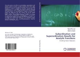 Subordination and Superordination Results for Analytic Functions di Mohamed K. Aouf, Adela O. Mostafa, Tamer M. Seoudy edito da LAP Lambert Academic Publishing