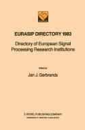 EURASIP Directory 1983 edito da Springer Netherlands