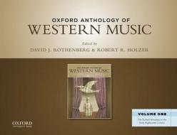 Oxford Anthology Of Western Music di Robert R. Holzer, Richard Taruskin, Christopher H. Gibbs edito da Oxford University Press Inc