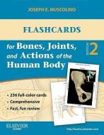 Flashcards for Bones, Joints, and Actions of the Human Body di Joseph E. Muscolino edito da Mosby
