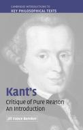Kant's Critique of Pure Reason di Jill Vance Buroker edito da Cambridge University Press