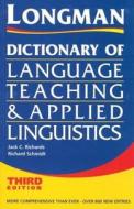 Longman Dictionary Of Language Teaching And Applied Linguistics di Jack C. Richards, Richard Schmidt, Heidi Platt, Marcus Schmidt edito da Pearson Education Limited