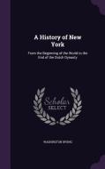 A History Of New York di Washington Irving edito da Palala Press