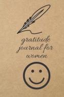 Gratitude Journal for Women: Blank Line Journal di Thithiadaily edito da LIGHTNING SOURCE INC