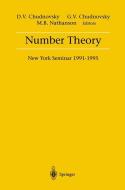 Number Theory edito da Springer New York