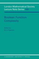 Boolean Function Complexity edito da Cambridge University Press