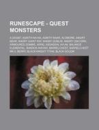 Runescape - Quest Monsters: A Doubt, Agr di Source Wikia edito da Books LLC, Wiki Series