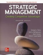 ISE Strategic Management: Creating Competitive Advantages di Gregory Dess, G.T. Lumpkin, Alan Eisner, Gerry McNamara edito da McGraw-Hill Education