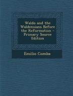Waldo and the Waldensians Before the Reformation di Emilio Comba edito da Nabu Press