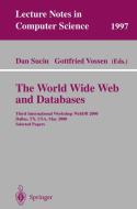 The World Wide Web and Databases di International, D. Suciu edito da Springer Berlin Heidelberg