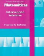 Matematicas Intervencion Intensiva: Paquete de Destrezas, Grados K-1 edito da Houghton Mifflin Harcourt (HMH)