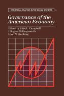 Governance of the American Economy edito da Cambridge University Press