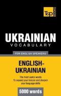 Ukrainian vocabulary for English speakers - 5000 words di Andrey Taranov edito da BoD