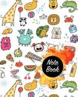 Notebook: Cute Animals Drawing Cover: 2 Inside Patterns Notebook: Lined 60 Pages and Blank No Lined 60 Pages, Total 120 Pages (8 di M. J. Journal edito da Createspace Independent Publishing Platform