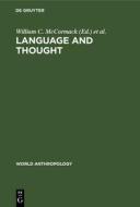 Language and Thought edito da De Gruyter