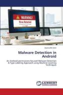 Malware Detection in Android di Usama Bin Amir edito da LAP LAMBERT Academic Publishing