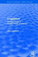 Linguistica di Otto Jespersen edito da Taylor & Francis Ltd