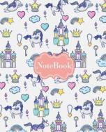 Notebook: Cute Unicorn Cover: Journal Notebook Diary (4 Inside Patterns): Lined, Dot Grid, Line Grid, Blank No Lined, Total 120 di M. J. Journal edito da Createspace Independent Publishing Platform