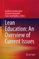Lean Education: An Overview of Current Issues edito da Springer International Publishing