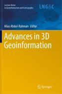 Advances in 3D Geoinformation edito da Springer International Publishing