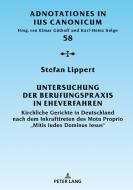 Untersuchung Der Berufungspraxis Eheveh di Stefan Lippert edito da Peter Lang Ag