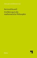 Einführung in die mathematische Philosophie di Bertrand Russell edito da Felix Meiner Verlag