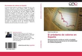 El préstamo de valores en España di Raúl Gómez Martínez edito da EAE