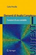 Elementi Di Analisi Complessa di Carlo Presilla edito da Springer Verlag