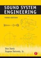 Sound System Engineering di Don Davis, Eugene Patronis edito da Taylor & Francis Ltd