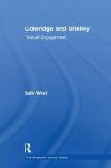 Coleridge and Shelley di Sally West edito da Taylor & Francis Ltd