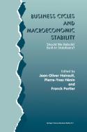 Business Cycles and Macroeconomic Stability edito da Springer US