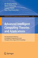 Advanced Intelligent Computing. Theories and Applications edito da Springer-Verlag GmbH
