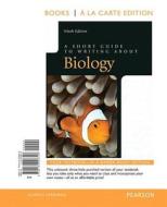 A Short Guide to Writing about Biology, Books a la Carte Edition di Jan A. Pechenik edito da Longman Publishing Group