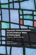 Feminist Interpretation of the Hebrew Bible in Retrospect edito da Sheffield Phoenix Press Ltd