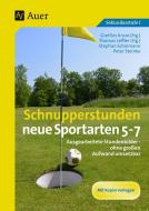 Schnupperstunden neue Sportarten 5-7 di Schiemann, Steinke edito da Auer Verlag i.d.AAP LW