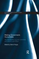Making Governments Accountable edito da Taylor & Francis Ltd