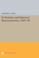 D-Modules and Spherical Representations. (MN-39) di Frédéric V. Bien edito da Princeton University Press