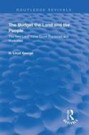 THE BUDGET THE LAND AND THE PEOPLE di GEORGE edito da TAYLOR & FRANCIS