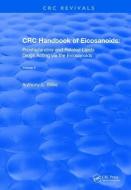 Revival: CRC Handbook of Eicosanoids, Volume II (1989) di A. L. Willis edito da Taylor & Francis Ltd