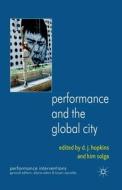 Performance and the Global City edito da Palgrave Macmillan UK