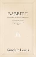 Babbitt di Sinclair Lewis edito da Read Books